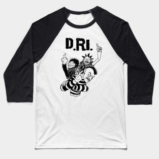 Punk Rock Man Of D.R.I Baseball T-Shirt